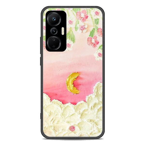 Floral Series Soft Phone Case - Premium Glass Case - Design 7 - Infinix Hot 20S
