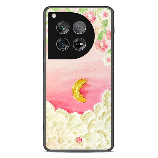 Floral Series Soft Phone Case - Premium Glass Case - Design 7 - OnePlus 12