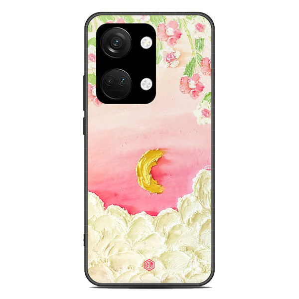 Floral Series Soft Phone Case - Premium Glass Case - Design 7 - OnePlus Ace 2V