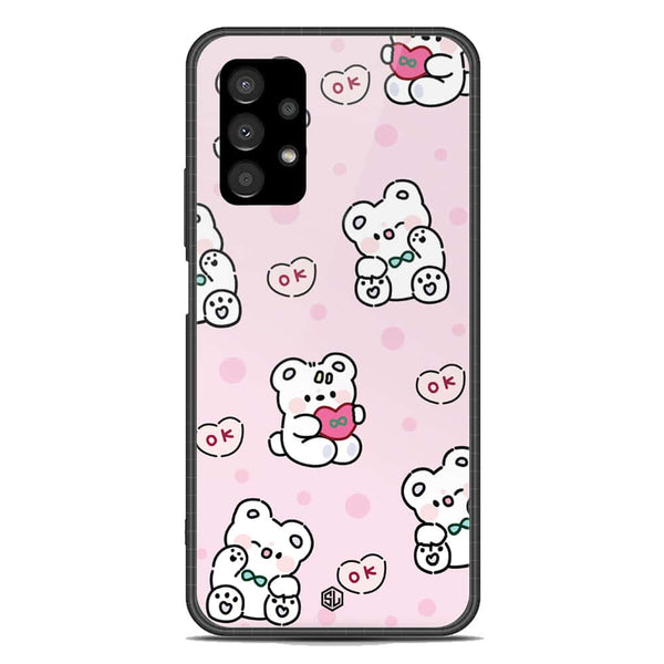 Cute Chic Series Soft Phone Case - Premium Glass Case - Design 1 - Samsung Galaxy A13