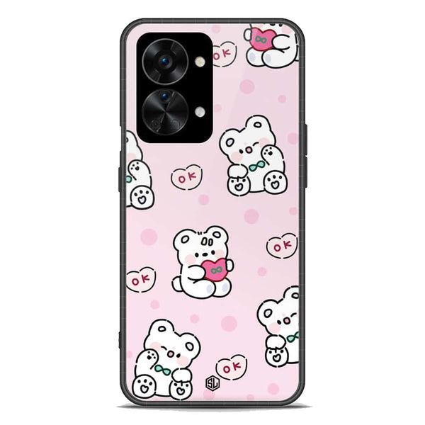 Cute Chic Series Soft Phone Case - Metal Case - Design 1 - OnePlus Nord 2T