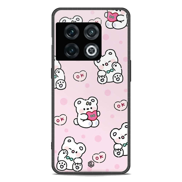 Cute Chic Series Soft Phone Case - Premium Glass Case - Design 1 - OnePlus 10 Pro