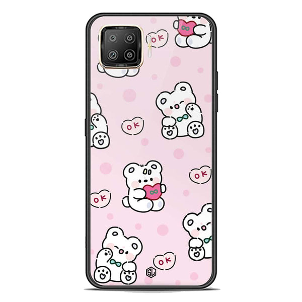 Cute Chic Series Soft Phone Case - Premium Glass Case - Design 1 - Oppo A73