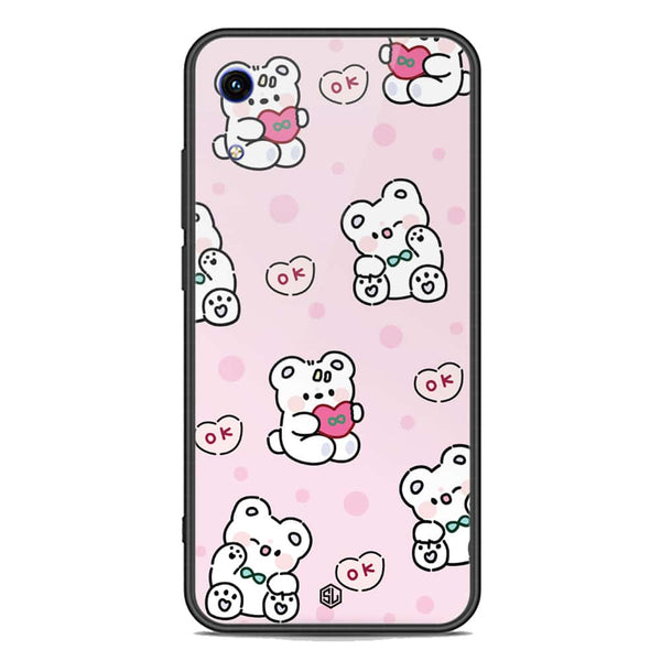 Cute Chic Series Soft Phone Case - Premium Glass Case - Design 1 - Huawei Y6s 2019