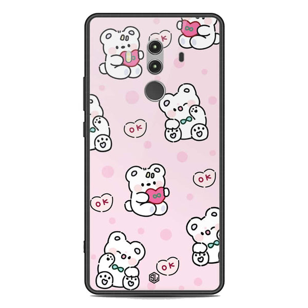 Cute Chic Series Soft Phone Case - Premium Glass Case - Design 1 - Huawei Mate 10 Pro