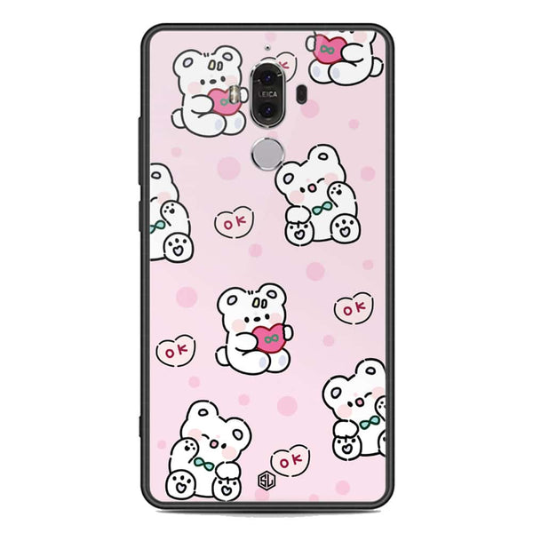 Cute Chic Series Soft Phone Case - Premium Glass Case - Design 1 - Huawei Mate 9