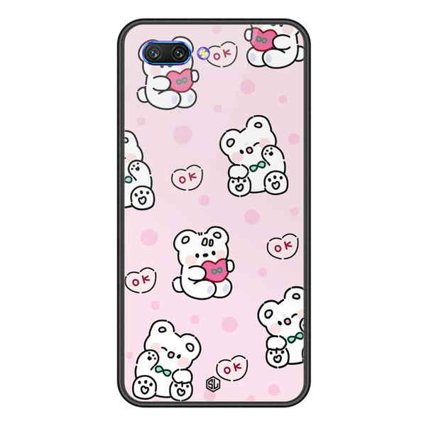 Cute Chic Series Soft Phone Case - Premium Glass Case - Design 1 - Huawei Honor 10