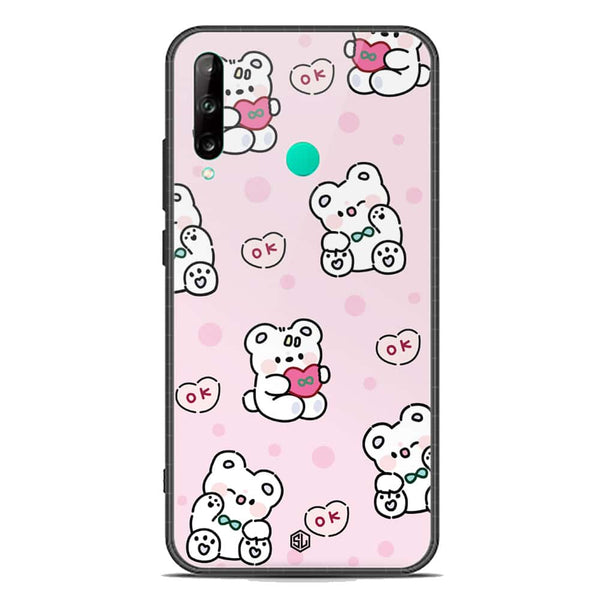 Cute Chic Series Soft Phone Case - Premium Glass Case - Design 1 - Honor 9C