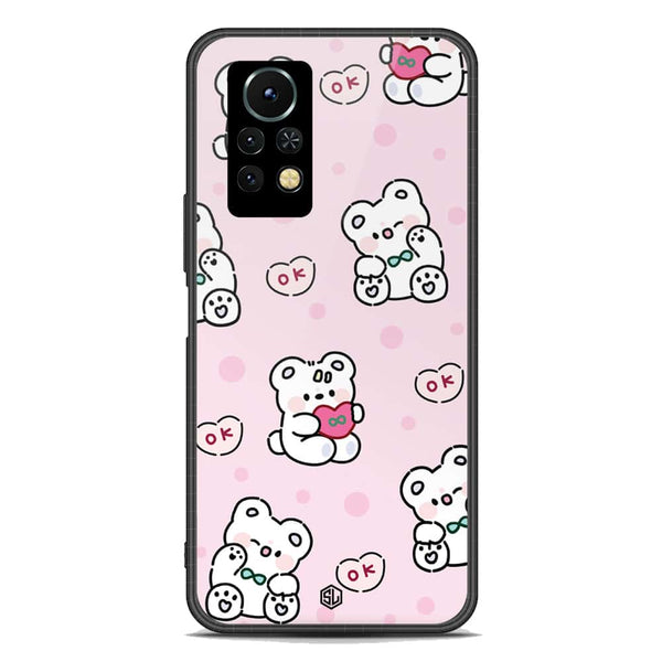 Cute Chic Series Soft Phone Case - Premium Glass Case - Design 1 - Infinix Note 11 Pro