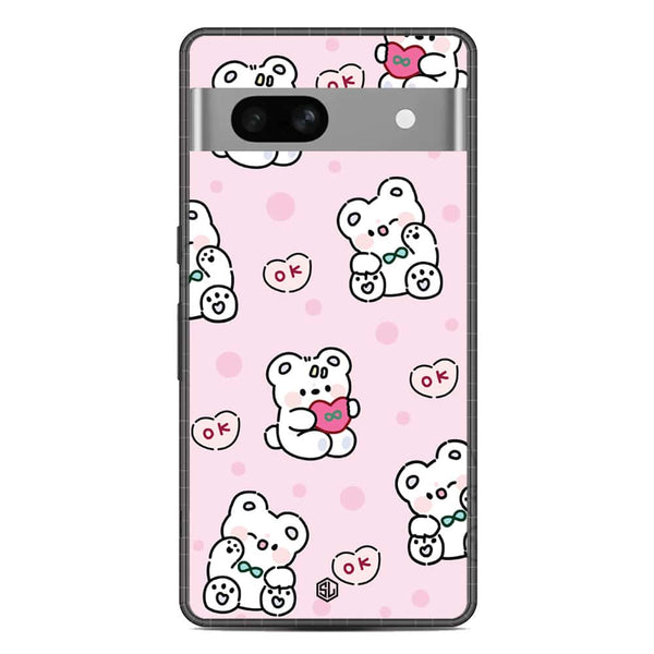 Cute Chic Series Soft Phone Case - Metal Case - Design 1 - Google Pixel 7a