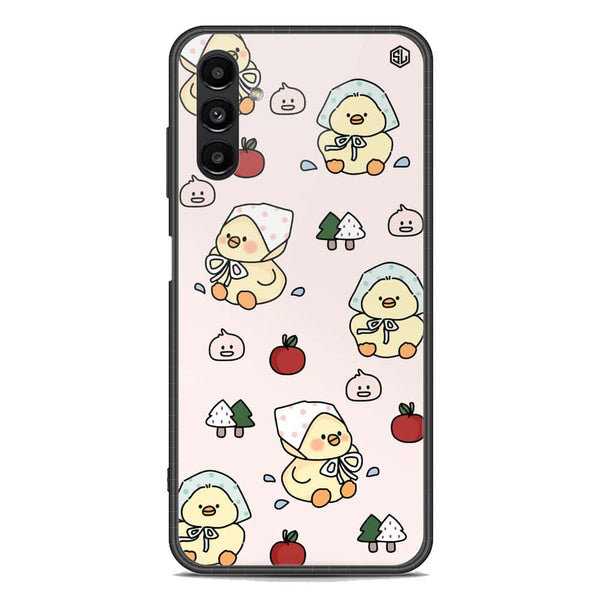 Cute Chic Series Soft Phone Case - Premium Glass Case - Design 2 - Samsung Galaxy A13 5G