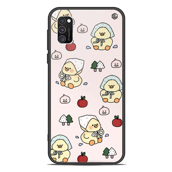 Cute Chic Series Soft Phone Case - Premium Glass Case - Design 2 - Samsung Galaxy A02s