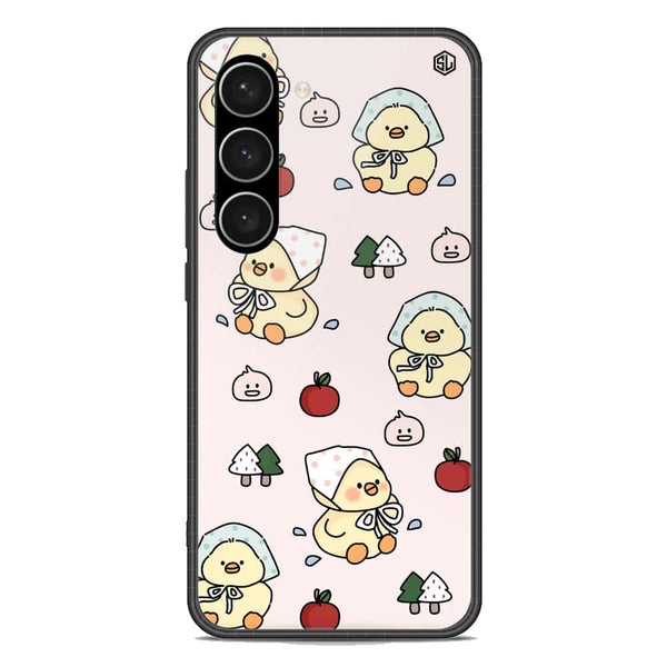 Cute Chic Series Soft Phone Case - Premium Glass Case - Design 2 - Samsung Galaxy S23 Plus 5G