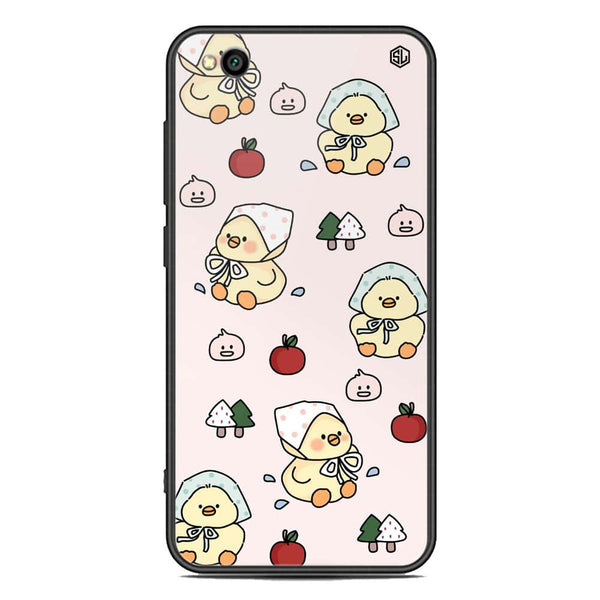 Cute Chic Series Soft Phone Case - Premium Glass Case - Design 2 - Xiaomi Redmi Go