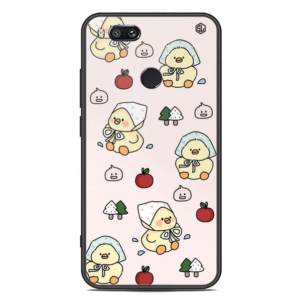 Cute Chic Series Soft Phone Case - Premium Glass Case - Design 2 - Xiaomi Mi A1 / Mi 5X