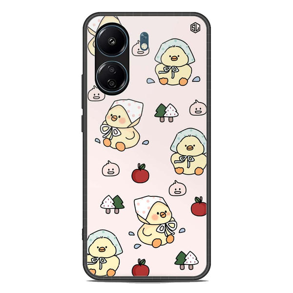 Cute Chic Series Soft Phone Case - Premium Glass Case - Design 2 - Xiaomi 13C