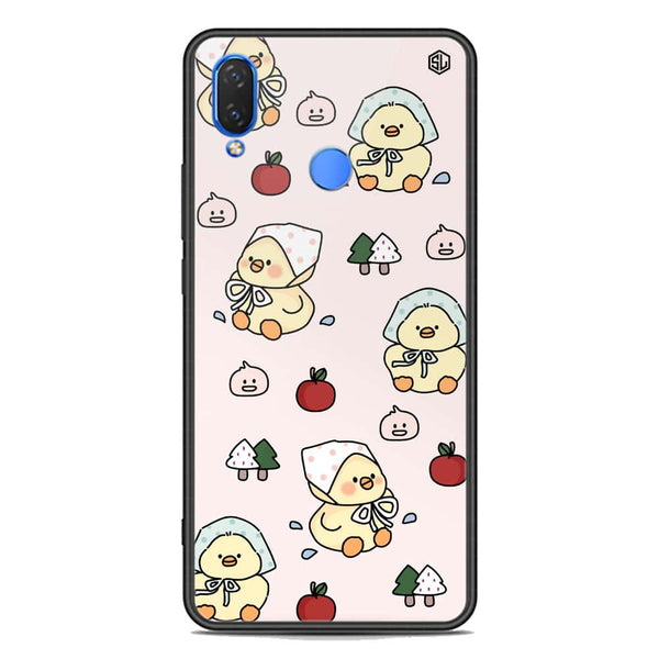 Cute Chic Series Soft Phone Case - Premium Glass Case - Design 2 - Huawei Y7 2019