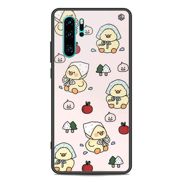 Cute Chic Series Soft Phone Case - Premium Glass Case - Design 2 - Huawei P30 Pro