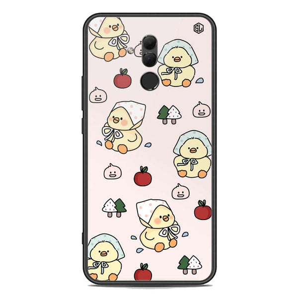 Cute Chic Series Soft Phone Case - Premium Glass Case - Design 2 - Huawei Mate 20 Lite