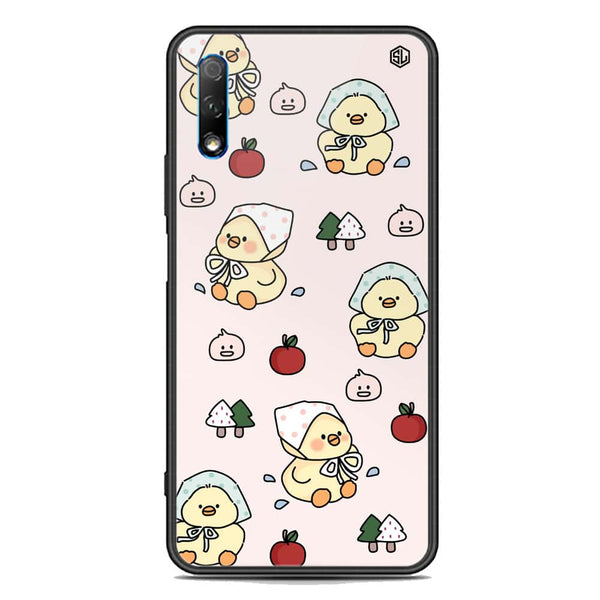 Cute Chic Series Soft Phone Case - Premium Glass Case - Design 2 - Honor 9x