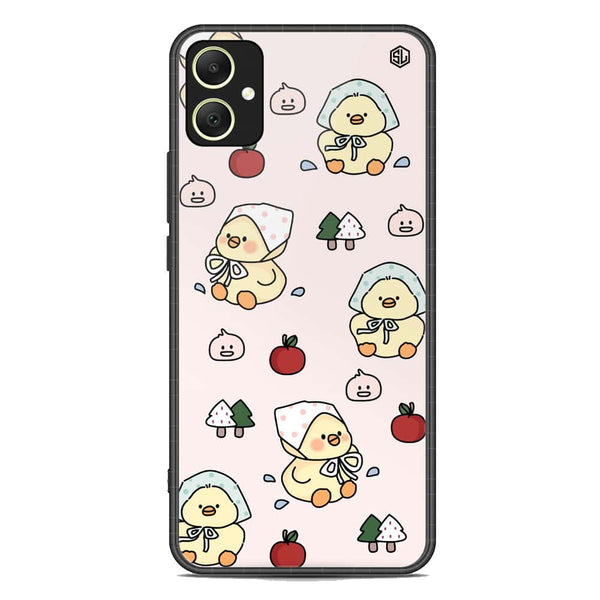Cute Chic Series Soft Phone Case - Premium Glass Case - Design 2 - Samsung Galaxy A05