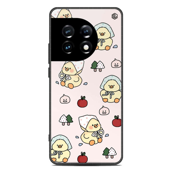 Cute Chic Series Soft Phone Case - Premium Glass Case - Design 2 - OnePlus Ace 2 Pro