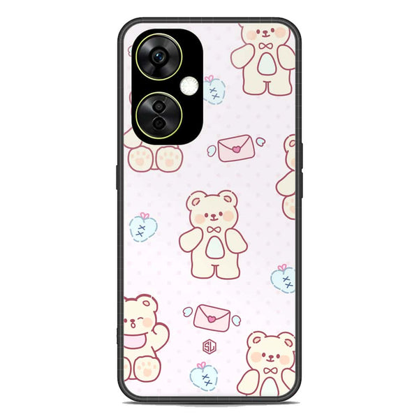 Cute Chic Series Soft Phone Case - Premium Glass Case - Design 3 - OnePlus Nord CE 3 Lite