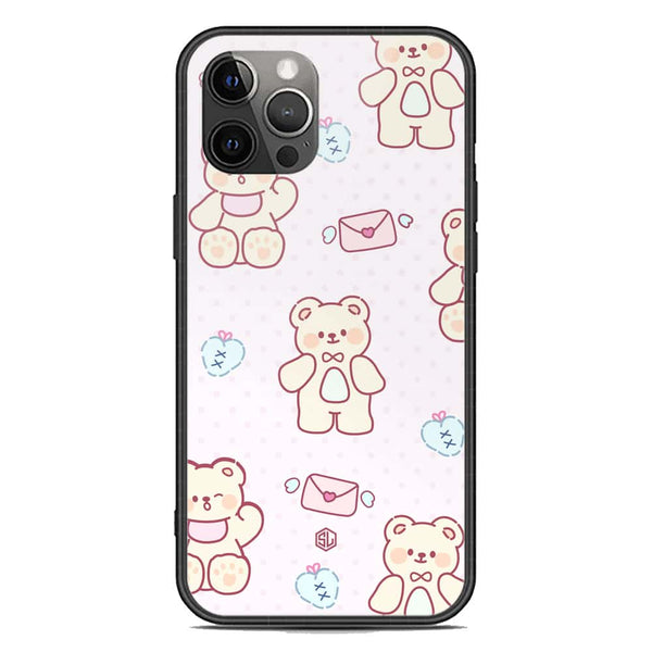 Cute Chic Series Soft Phone Case - Premium Glass Case - Design 3 - iPhone 12 Pro Max