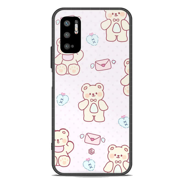 Cute Chic Series Soft Phone Case - Premium Glass Case - Design 3 - Xiaomi Redmi Note 10 5G