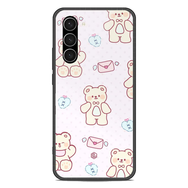 Cute Chic Series Soft Phone Case - Premium Glass Case - Design 3 - Samsung Galaxy S23 5G