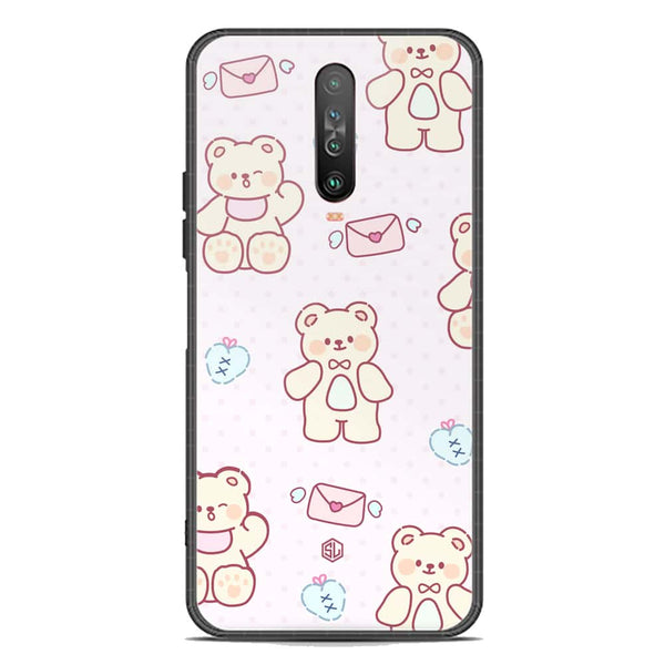 Cute Chic Series Soft Phone Case - Premium Glass Case - Design 3 - Xiaomi Redmi K30