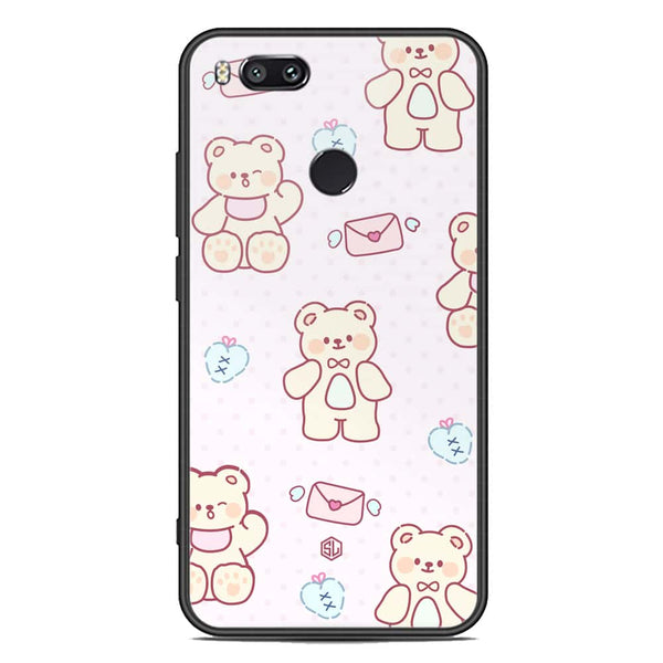 Cute Chic Series Soft Phone Case - Premium Glass Case - Design 3 - Xiaomi Mi A1 / Mi 5X