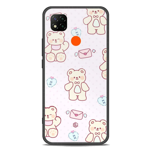 Cute Chic Series Soft Phone Case - Premium Glass Case - Design 3 - Xiaomi Redmi 10A