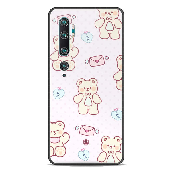 Cute Chic Series Soft Phone Case - Premium Glass Case - Design 3 - Xiaomi Mi Note 10