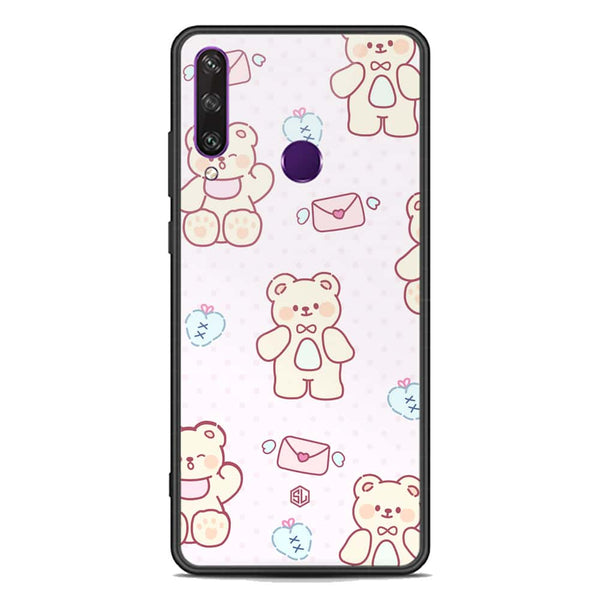 Cute Chic Series Soft Phone Case - Premium Glass Case - Design 3 - Huawei Y6p