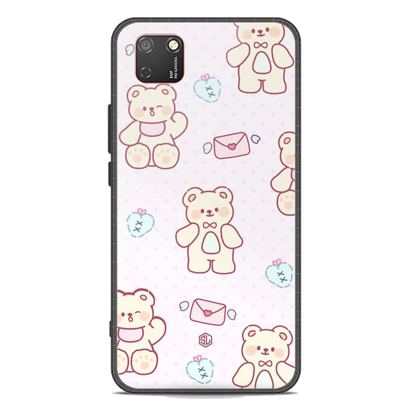 Cute Chic Series Soft Phone Case - Premium Glass Case - Design 3 - Huawei Y5p