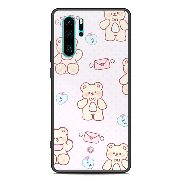 Cute Chic Series Soft Phone Case - Premium Glass Case - Design 3 - Huawei P30 Pro