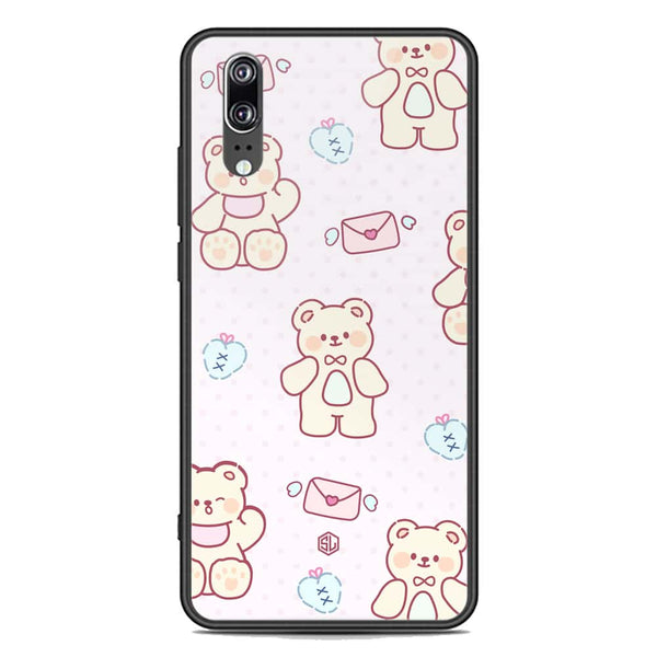 Cute Chic Series Soft Phone Case - Premium Glass Case - Design 3 - Huawei P20