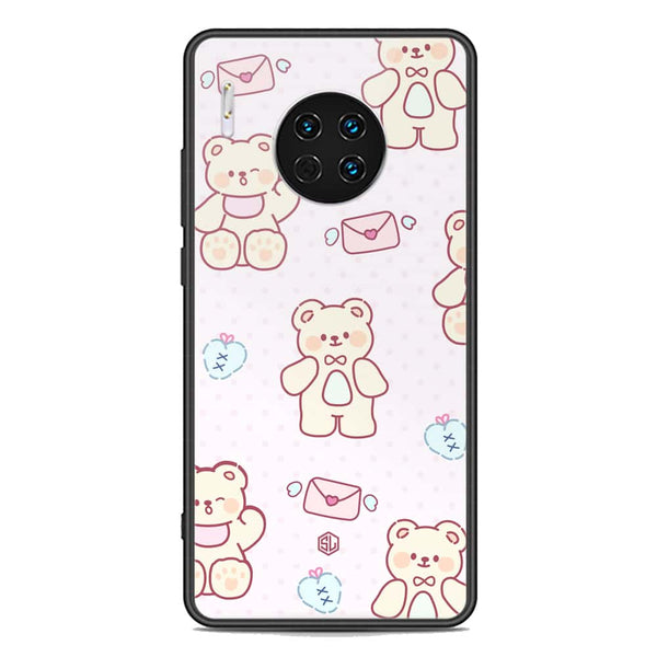 Cute Chic Series Soft Phone Case - Premium Glass Case - Design 3 - Huawei Mate 30