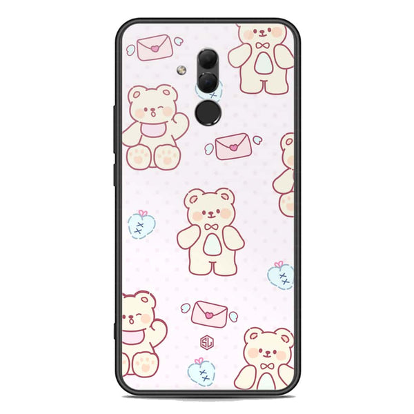Cute Chic Series Soft Phone Case - Premium Glass Case - Design 3 - Huawei Mate 20 Lite