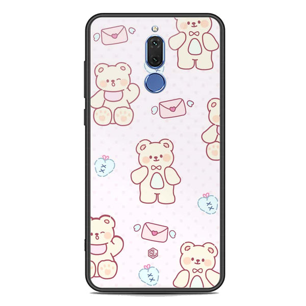 Cute Chic Series Soft Phone Case - Premium Glass Case - Design 3 - Huawei Mate 10 Lite
