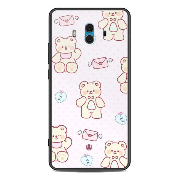 Cute Chic Series Soft Phone Case - Premium Glass Case - Design 3 - Huawei Mate 10