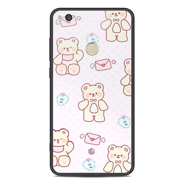Cute Chic Series Soft Phone Case - Premium Glass Case - Design 3 - Huawei Honor P8 Lite 2017