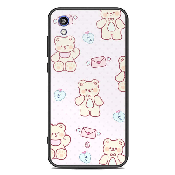 Cute Chic Series Soft Phone Case - Premium Glass Case - Design 3 - Huawei Honor 8S