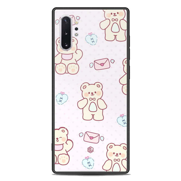 Cute Chic Series Soft Phone Case - Premium Glass Case - Design 3 - Samsung Galaxy Note 10 Plus