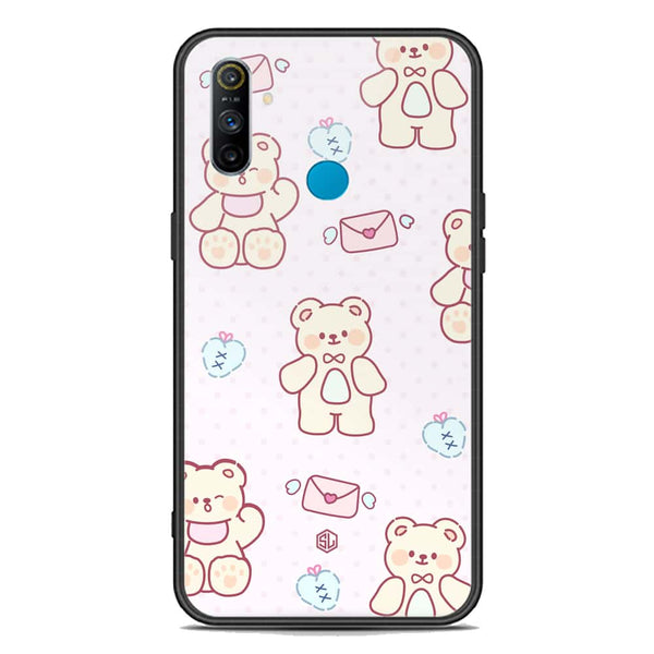 Cute Chic Series Soft Phone Case - Premium Glass Case - Design 3 - Realme C3