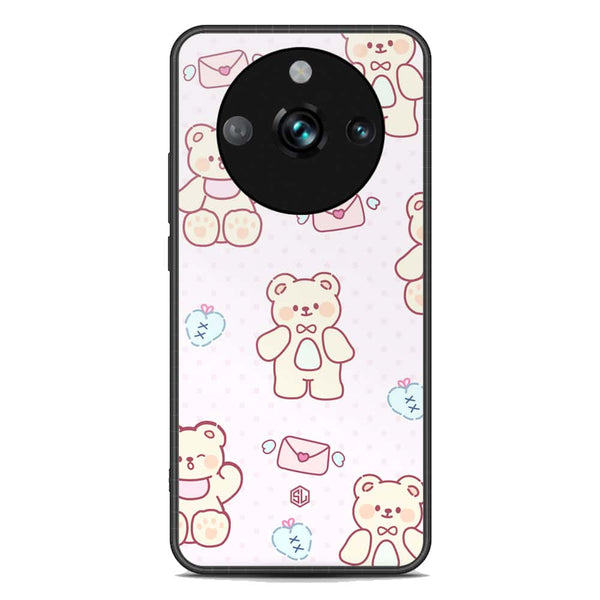 Cute Chic Series Soft Phone Case - Premium Glass Case - Design 3 - Realme 11 Pro Plus
