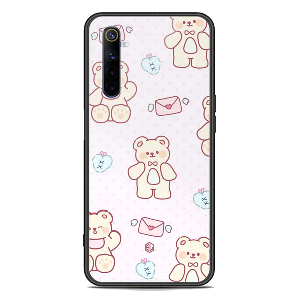 Cute Chic Series Soft Phone Case - Premium Glass Case - Design 3 - Realme 6