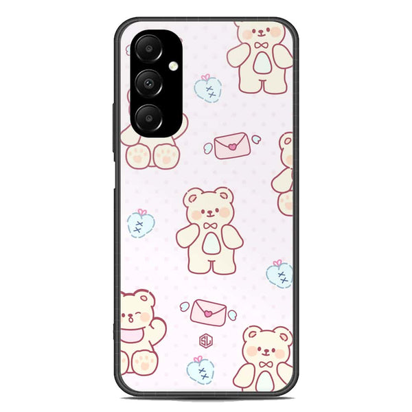 Cute Chic Series Soft Phone Case - Premium Glass Case - Design 3 - Samsung Galaxy A05s