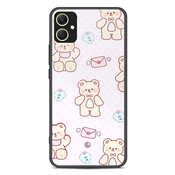 Cute Chic Series Soft Phone Case - Premium Glass Case - Design 3 - Samsung Galaxy A05